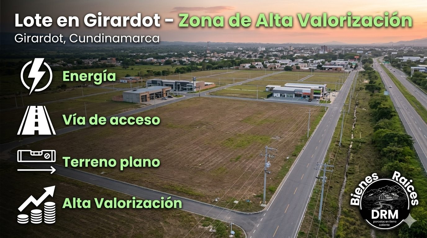 Vista panoramica terreno Girardot