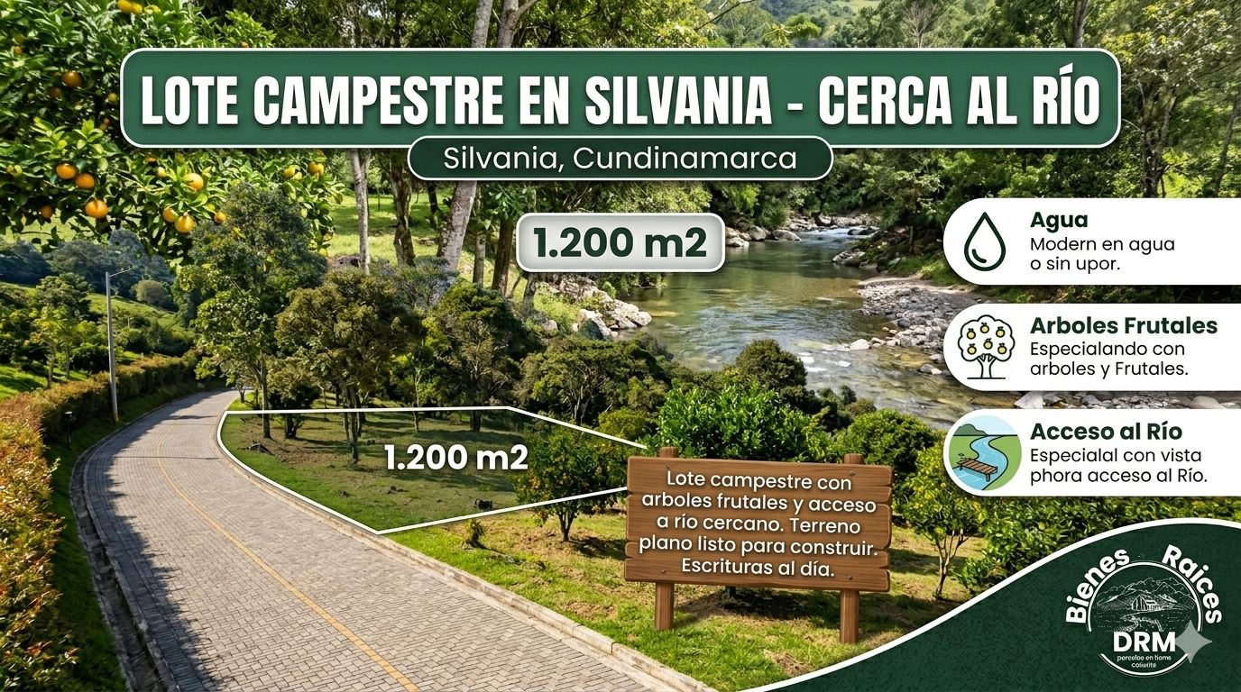 Lote campestre en Silvania